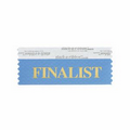 Finalist Award Ribbon w/ Gold Foil Print (4"x1 5/8")